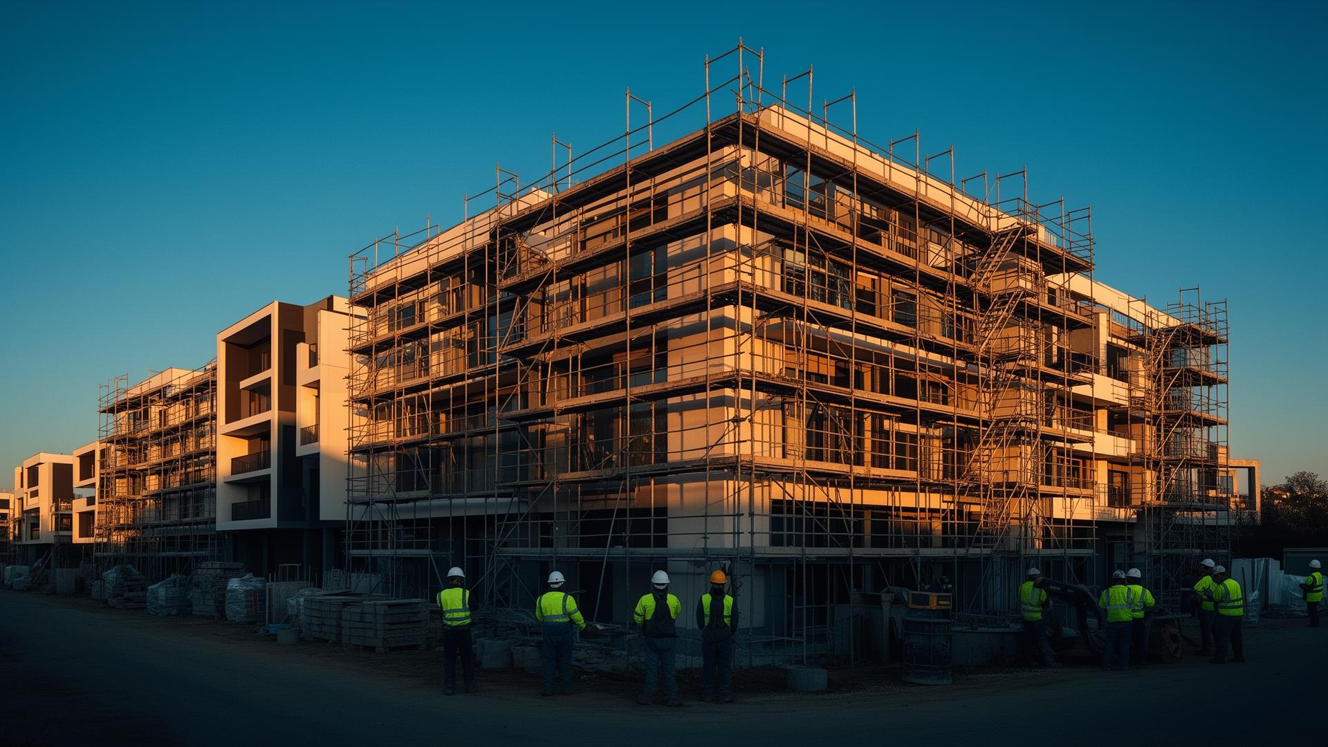 Modernes Bauprojekt der Snyder GmbH